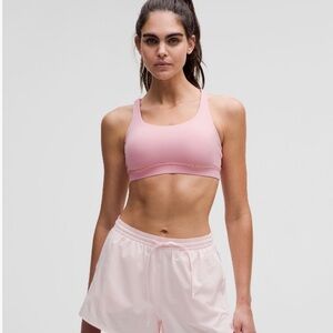 Lululemon Athletica Pink Tide Medium Support Sports Bra